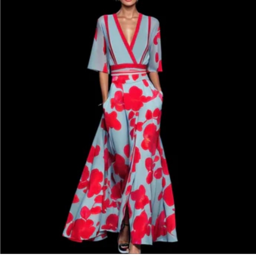 NWT Rayon Maxi dress with pockets